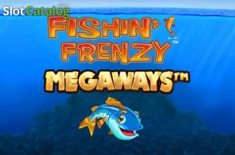 Cartoon fisherman reeling in catch