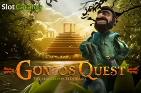Conquistador among tumbling stone blocks